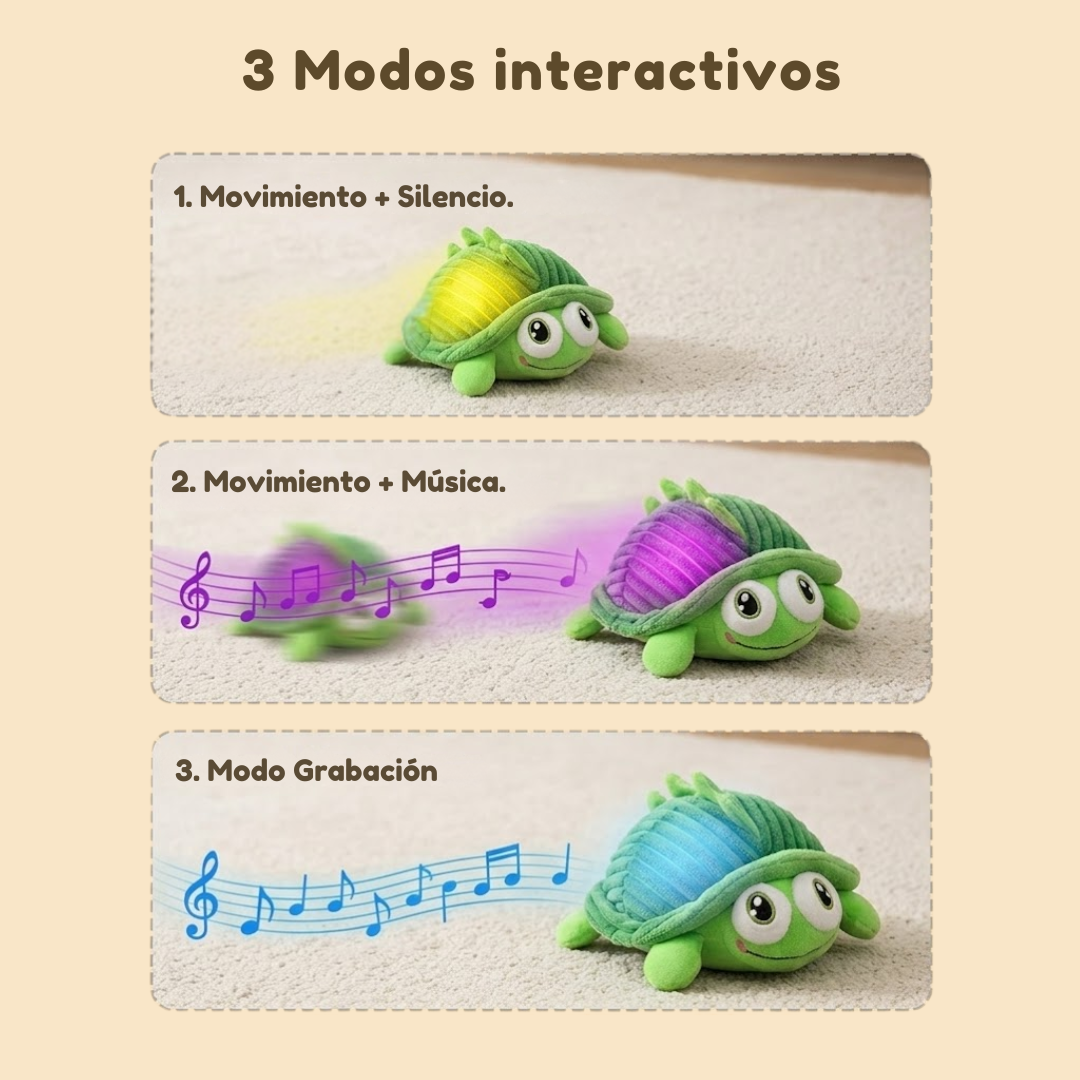 Peluche interactivo 3 en 1 para perros